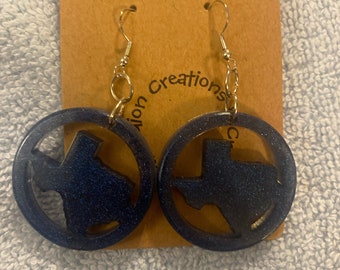 Blue Texas earrings