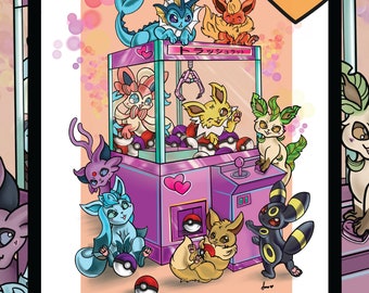 Eveelutions claw machine