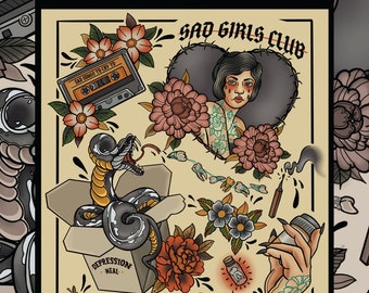 Sad girls club flash sheet