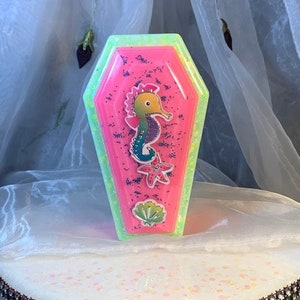 Seahorse Coffin Box