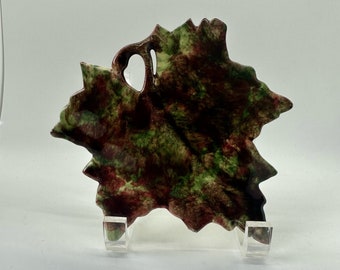 Vintage Leaf Wall Pocket