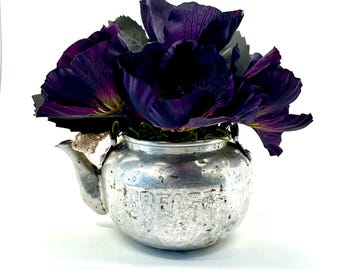 Aluminum Repurposed Grease Pot