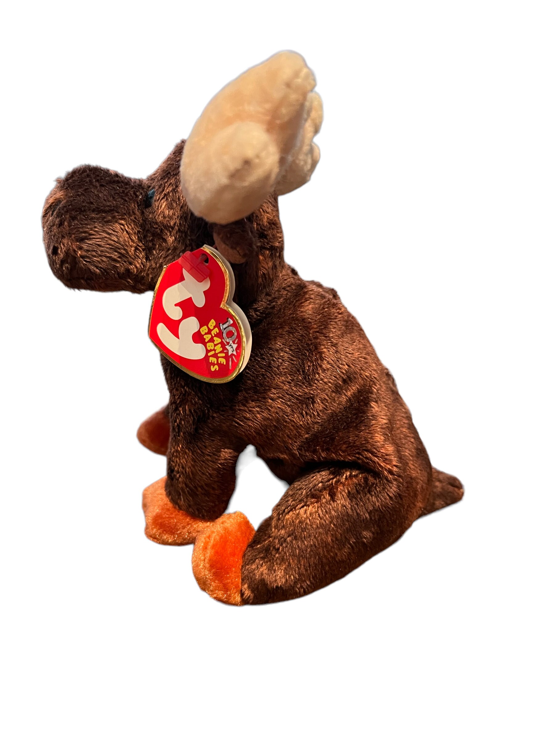 Ty Beanie Baby Zeus the Adorable Moose 6.5 Inch Etsy