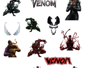 16 pieces VENOM png