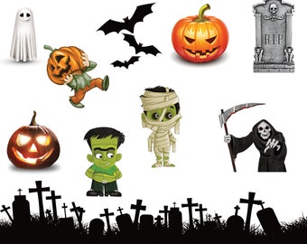 14 pieces  HALLOWEEN png