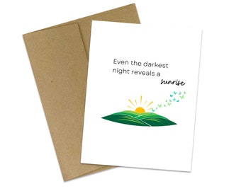 Comfort Card | Empathy Card | Grief Card | Sympathy Card | Compassion Card | Friendship Card | Thinking of You Card | Greeting Card