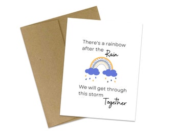 Comfort Card | Grief Card | Empathy Card | Sympathy Card | Greeting Cards | Compassion Card | Friendship Card