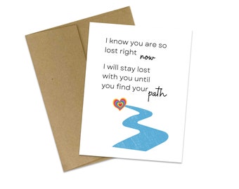Comfort Card | Empathy Card | Grief Card | Encouragement | Support | Compassion Card | Friendship Card | Sympathy Card