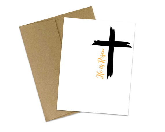 8 Osterkarten Mit Umschlägen - Christlich-religiöse Motive, Größe 12x12 Cm, Für Grüße Zu Ostern