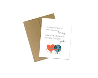 Comfort Card | Grief Card | Empathy Card | Sympathy Card | Sending You Love and Strength Card | Compassion Card