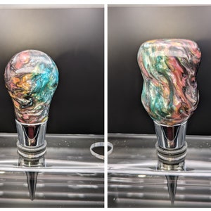 Lathe Turned Bottle Stopper - Handmade