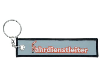 Cloth key ring "Dispatcher"