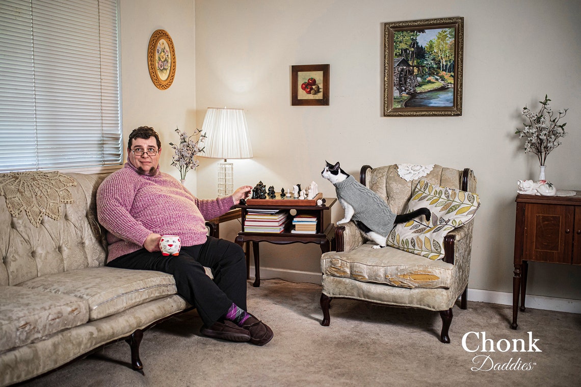 Chonk Daddies Novelty Cat Calendar 2023 Wall Calendar Etsy Canada