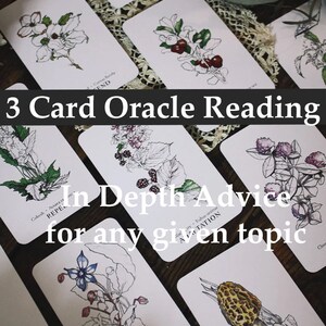 Drie kaarten Oracle Reading - Diepgaand advies