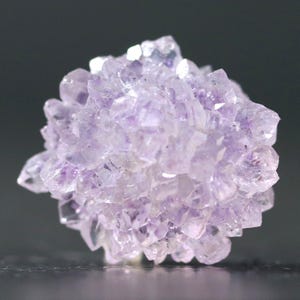 Amethyst Stalactite Tip Rosette Cabochon Calming Healing Crystals DIY Glue on Bezel Ring