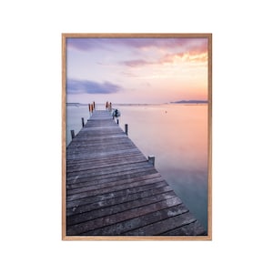 Italien Wandkunst | Druckbare Wandkunst | Sardinien Dekor | Pier Alghero druckt | Digitale Downloads