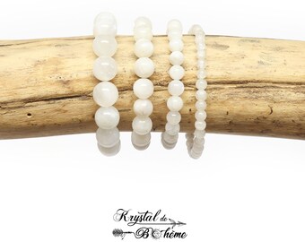 Bracelet Jaspe Sang De Dragon Sur Mesure - Perles Naturelles Fait Main