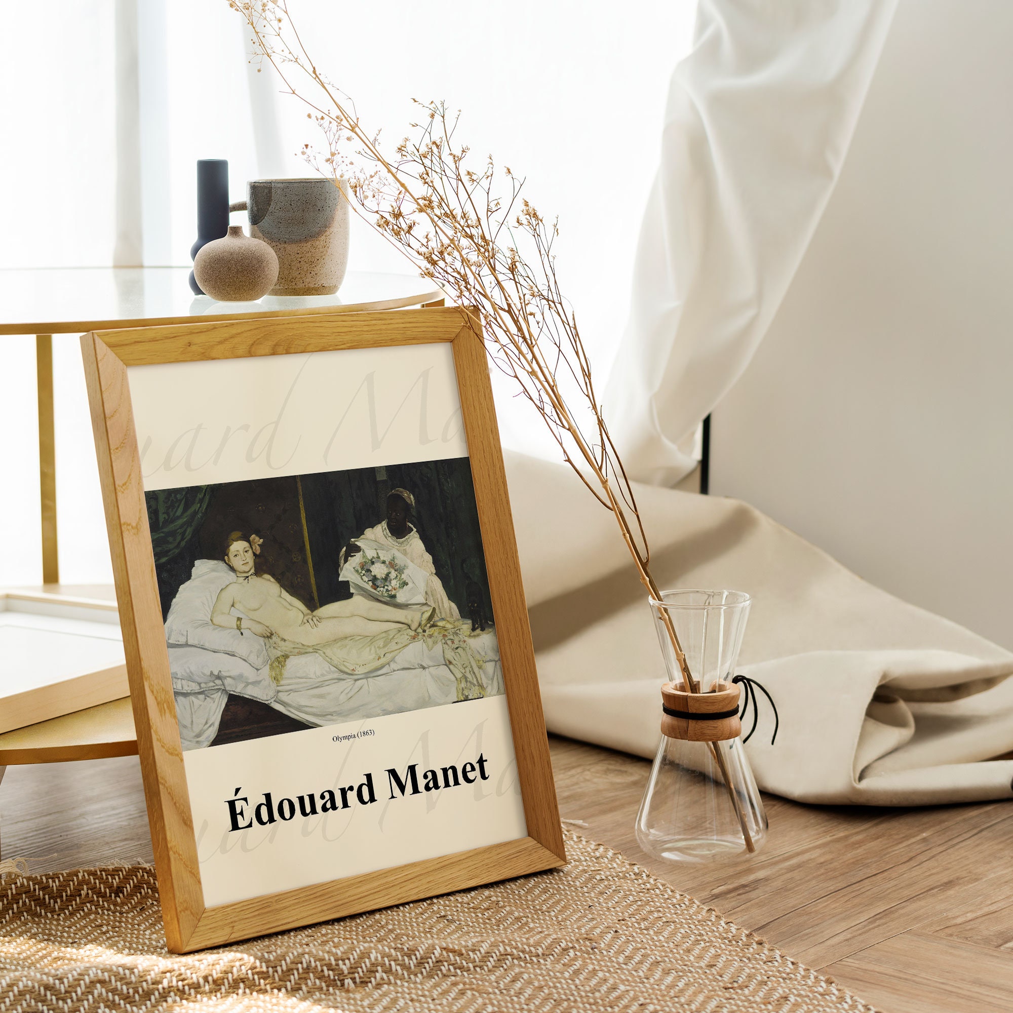 Édouard Manet olympia Printable Poster Digital Files Printable Wall Art ...