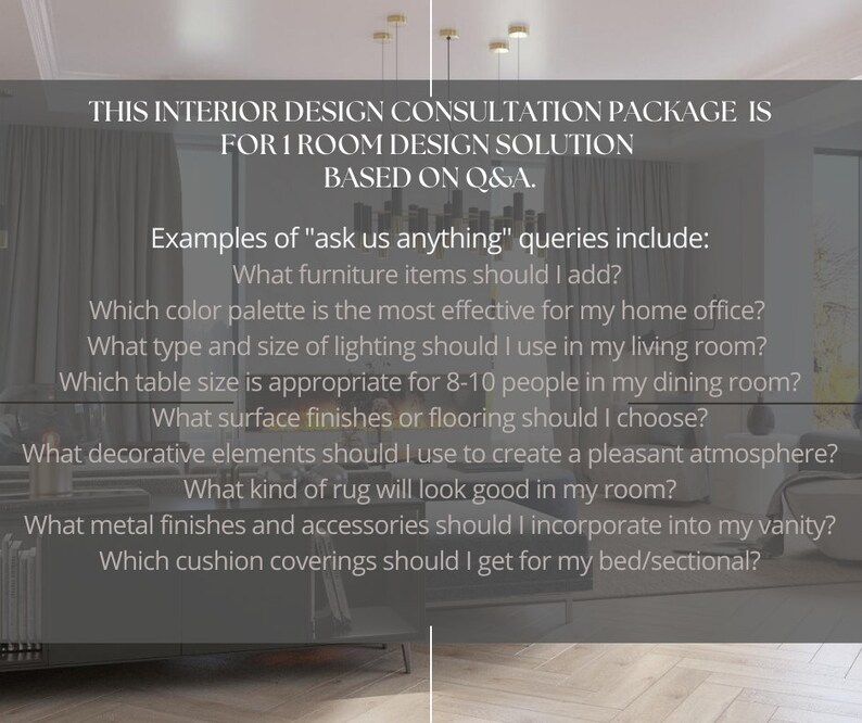 Interior Design Q&A Consultation| Home Design Advice| Online Virtual ...