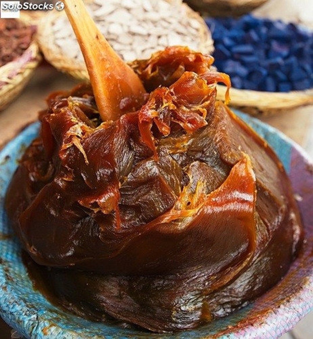 Moroccan Black Soap, Original Moroccan Black Soap Savon Beldi Marocain