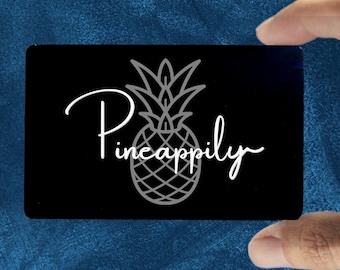 Metal Business Cards; Thick Metal Cards; Aluminum Business Cards; Engraved Metal Business Cards; Black Business Cards; Business Cards;