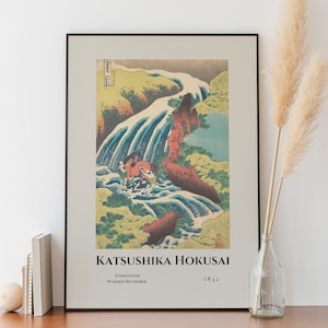 Hokusai, Waterfall of Yoshino | Floating World Japanese