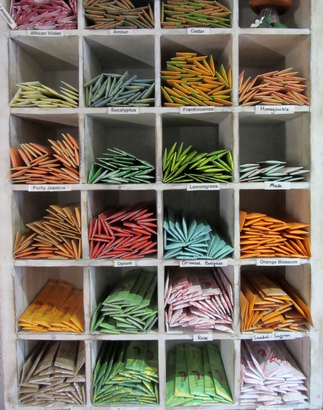Auroshikha 線香、7種類の香りをミックス - Etsy 日本