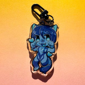 cortanya | halo cortana video game acrylic charm