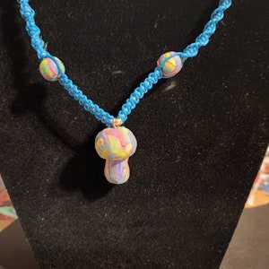Mushroom necklace