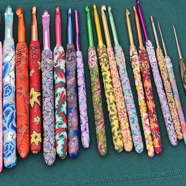 Customized crochet hooks, crochet hooks