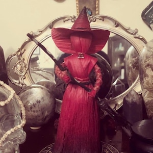 Lilith Witch Cornhusk Doll