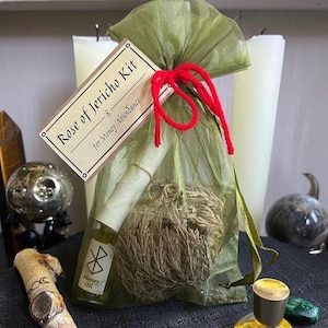 Rose of Jericho Spell Kit for Money/Abundance