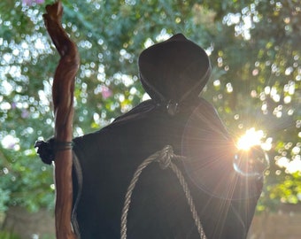 Muñeca de cáscara de maíz de salvia