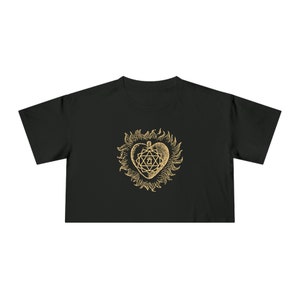Love Crop Tee by Baba Yaga Magick