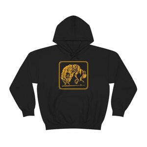 Banishment Gold Hooded Sweatshirt by Baba Yaga Magick