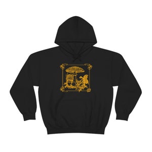 The Fae Gold Hooded Sweatshirt by Baba Yaga Magick