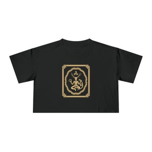 Cernunnos Crop Tee by Baba Yaga Magick
