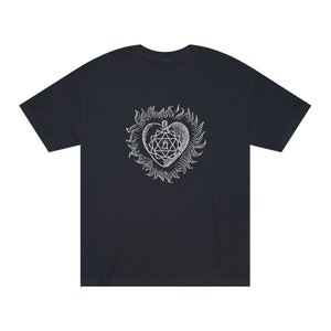 Love Silver Tee by Baba Yaga Magick