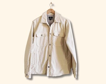 Camisa APC Alex color crudo para hombre, talla pequeña / Camisa APC para hombre, unisex, para mujer / Camisa de pana