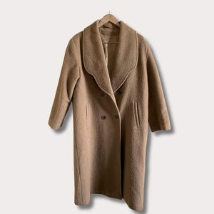 Vintage Long Winter Coat Mohair - Etsy