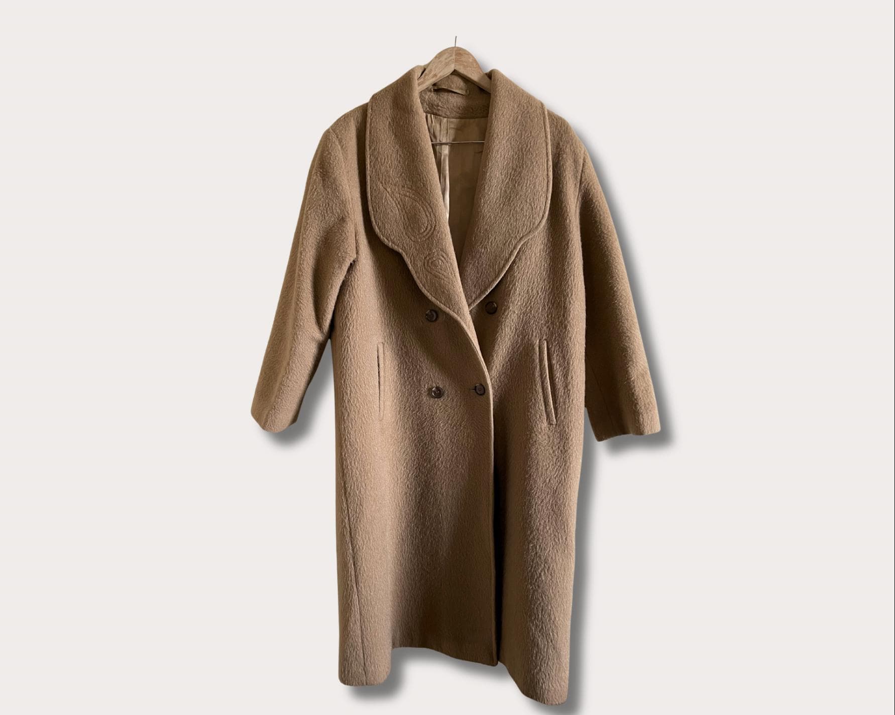 Vintage Long Winter Coat Mohair - Etsy