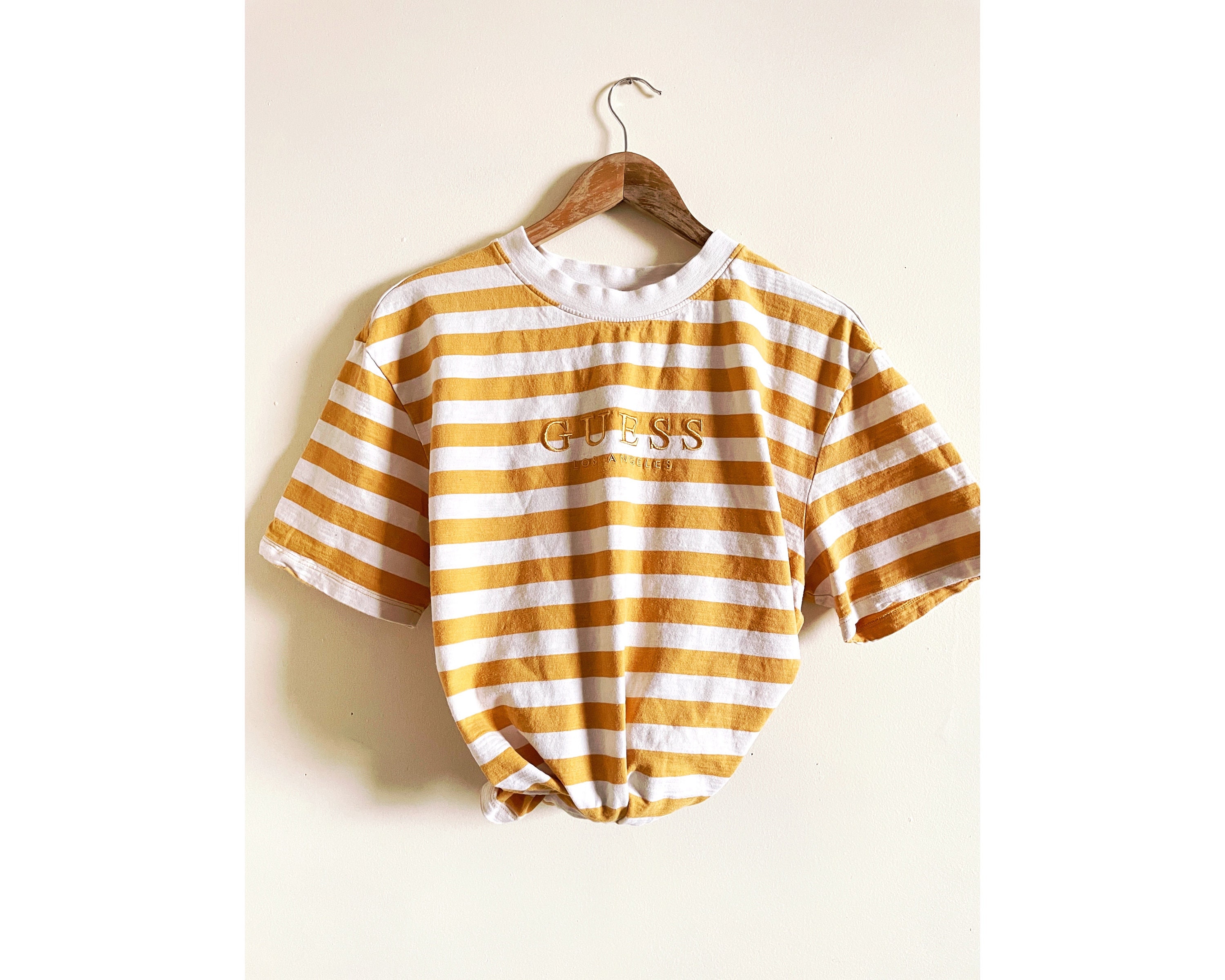 Guess la striped shirt hot sale