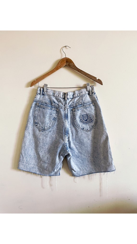 Rare Vintage Gitano Acid Wash Shorts, 80s acid was