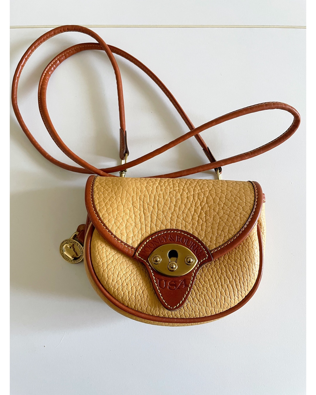 Extremely Rare Vintage Dooney and Bourke All Weather R74 Cavalry 