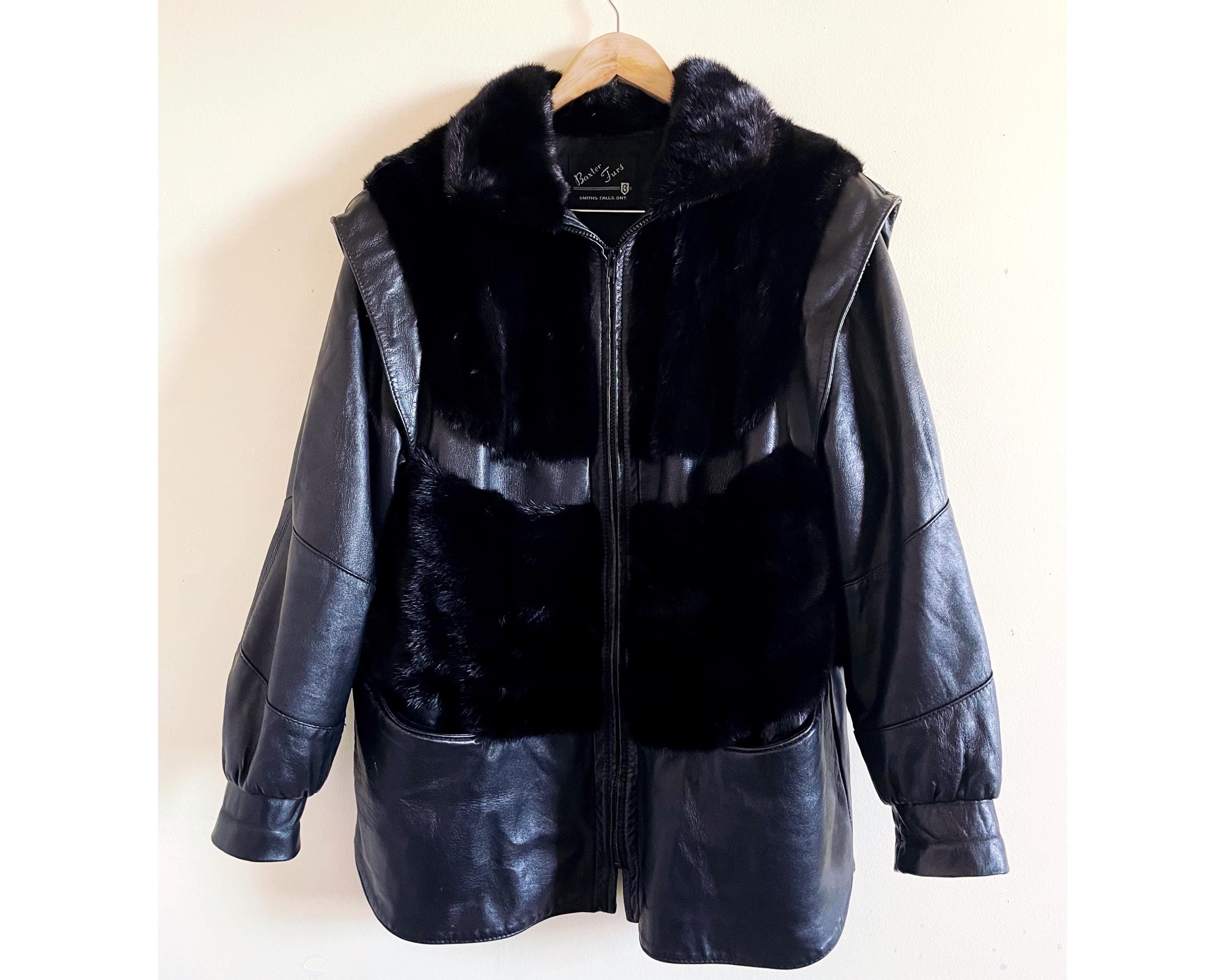 【アメリカ古着❗️】超美品！80sヴィンテージロングコート黒ブラックライナー付き nag-13142_001.jpg