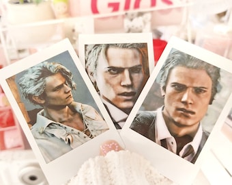 Leon Kennedy Costume Halloween Autumn Gift Resident Evil Polaroids