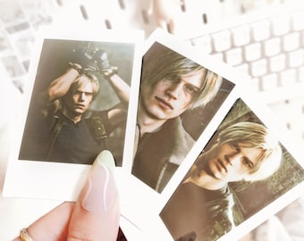 Leon Kennedy Hot Resident Evil Polaroids