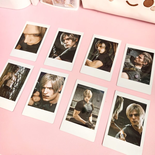 Leon Kennedy Hot Resident Evil Gift Pack Polaroids