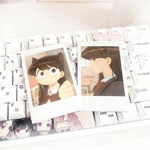 Shy Anime School Girl  Polaroids