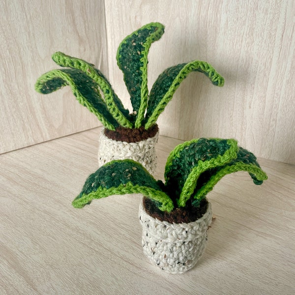Fake Snake Plant Etsy